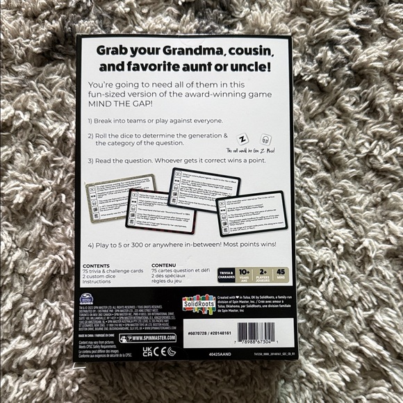 Mind The Gap: Good To Go! Trivia & Charades Game - Multi Color - Picture 2 of 2